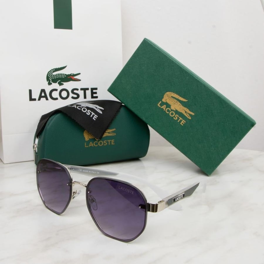 Lacoste men's glasses with accessories