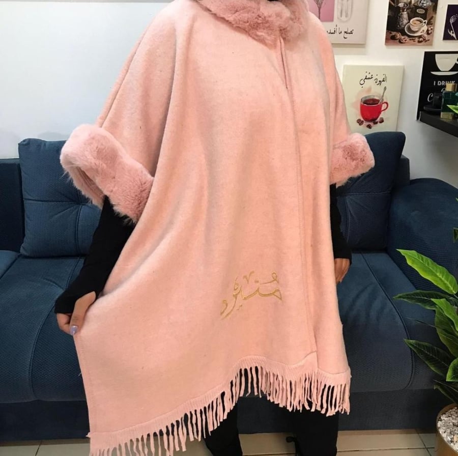 Winter luxury shawl