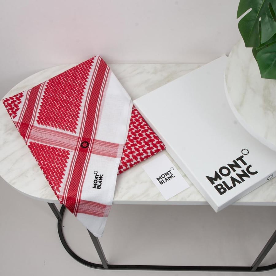 Montblanc new shemagh with its accessories