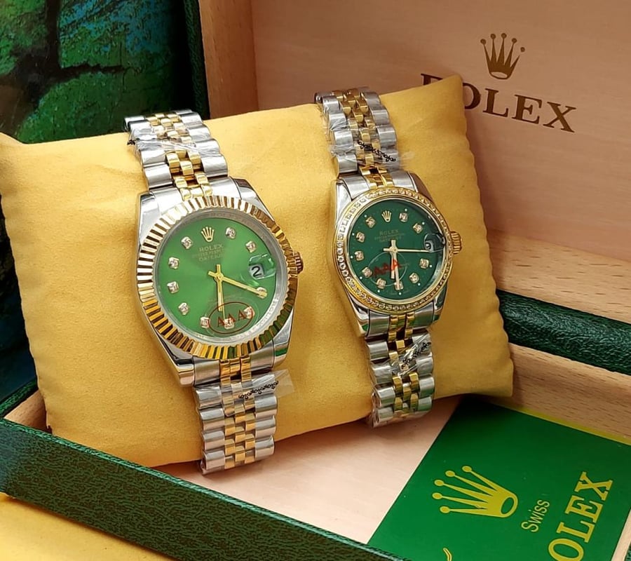 Luxury men's and women's watch set, original copy