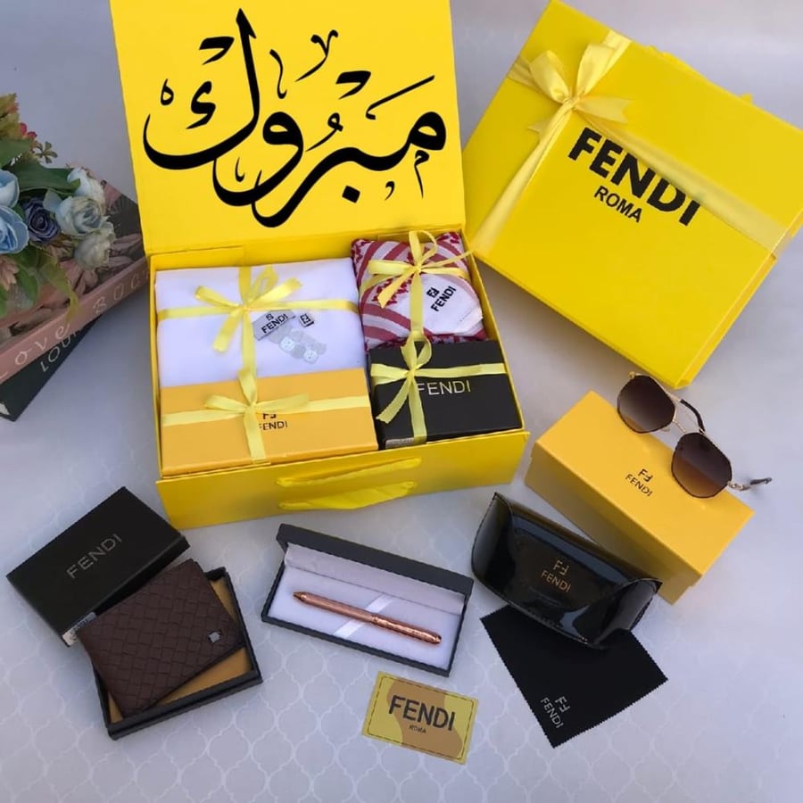 Men's box from Fendi luxury