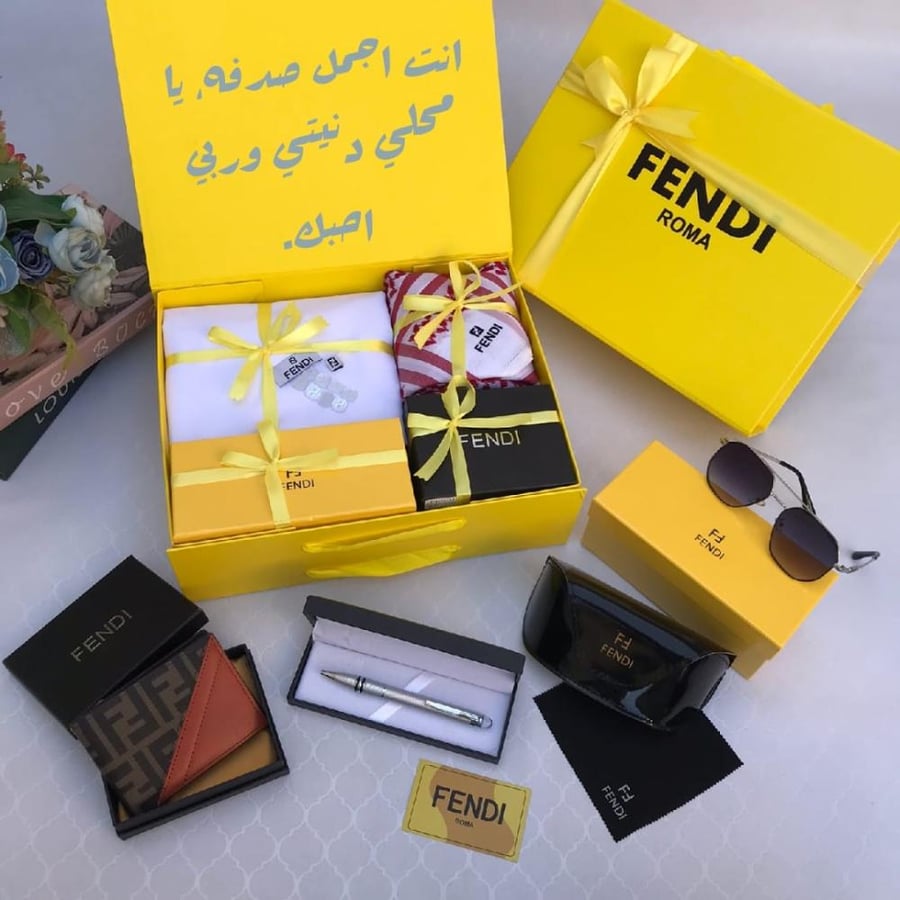 Men's box from Fendi luxury