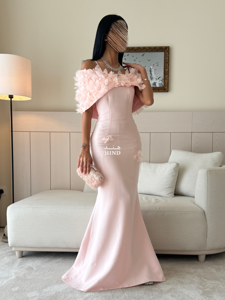 Off-shoulder velvet dress 1048