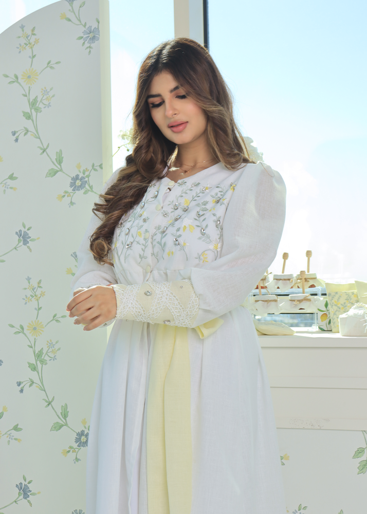 Reception robe with a special and distinctive design