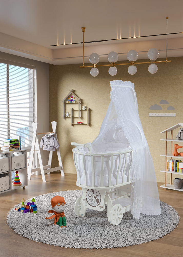 Angel baby bed
