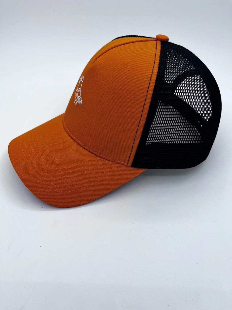 Cap - Orange & black