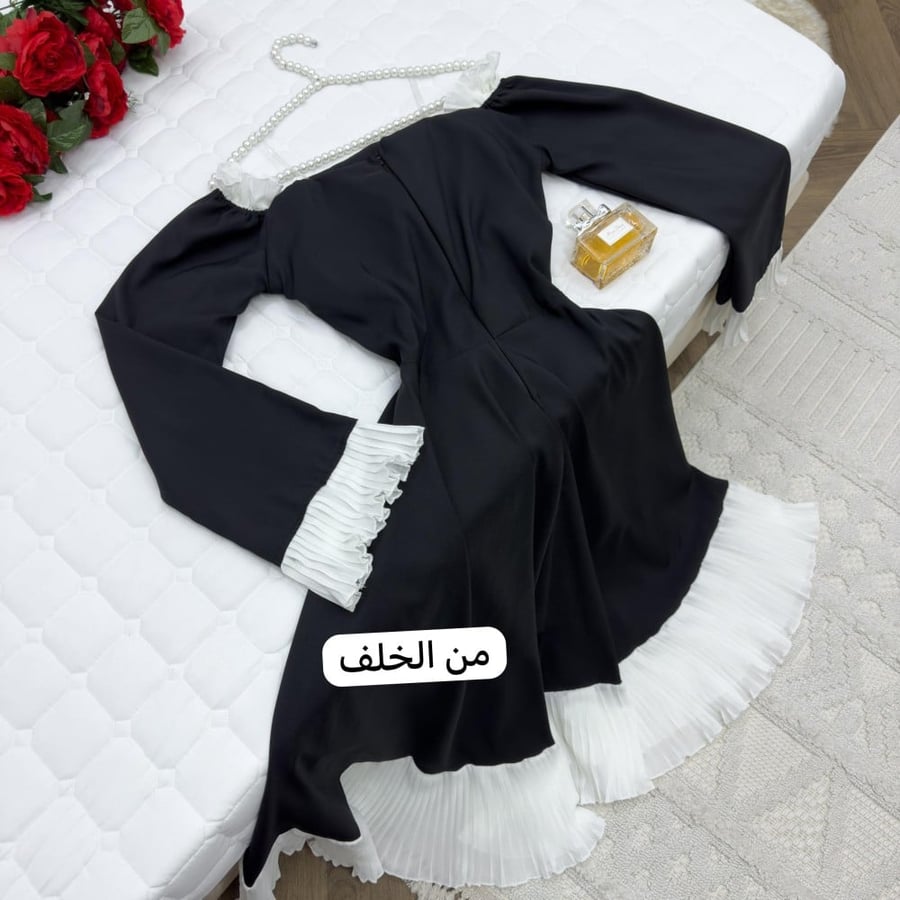 فستان العيد تغته لون بنفسجي