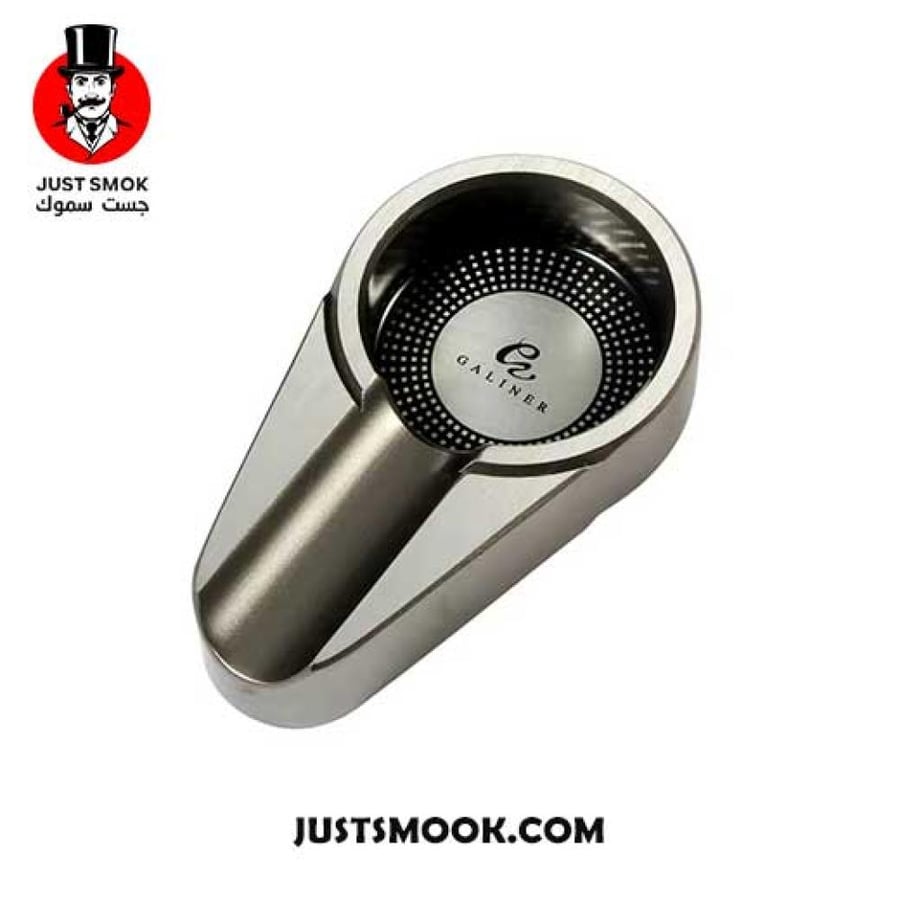 Metal cigar ashtray