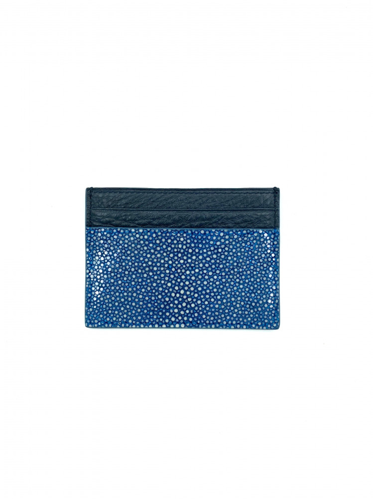 BLUE STINGRAY CARD HOLDER
