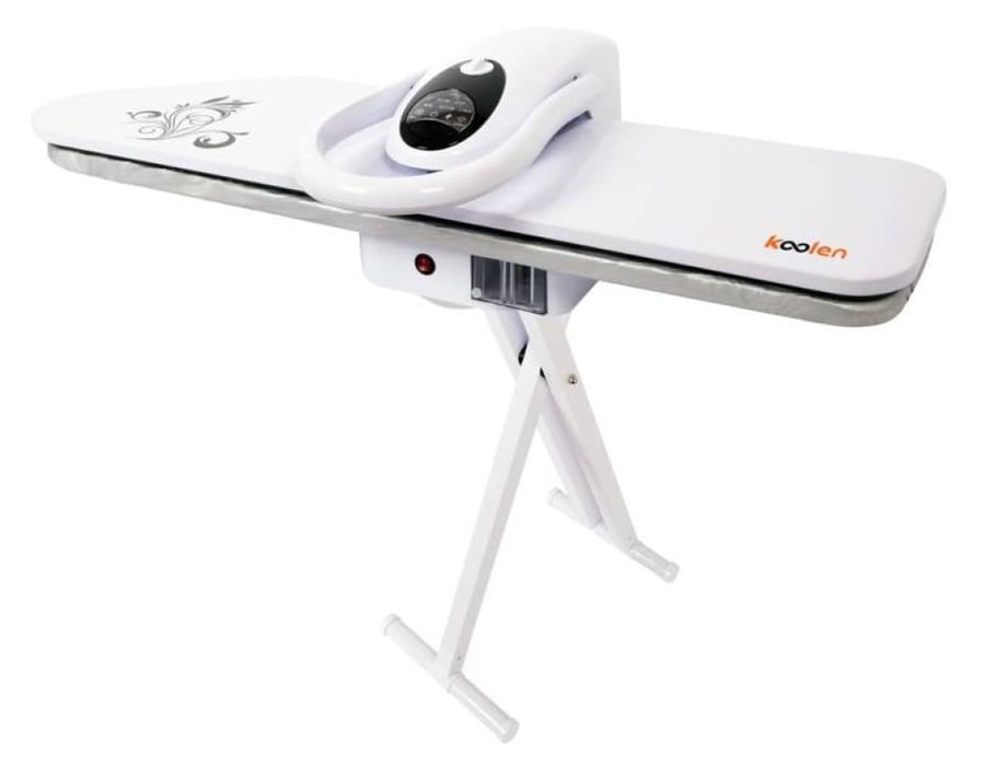 Coleman 42-inch steam iron white color