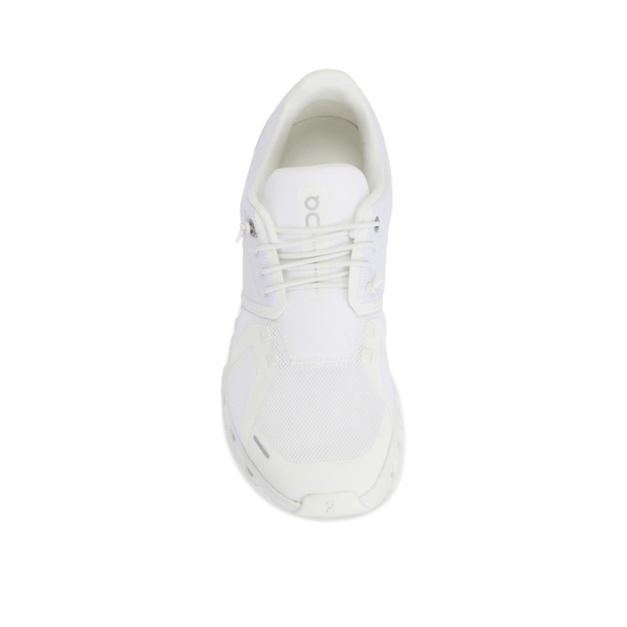 حذاء On Cloud 5 All White – أون كلاود 5 أبيض بالكامل