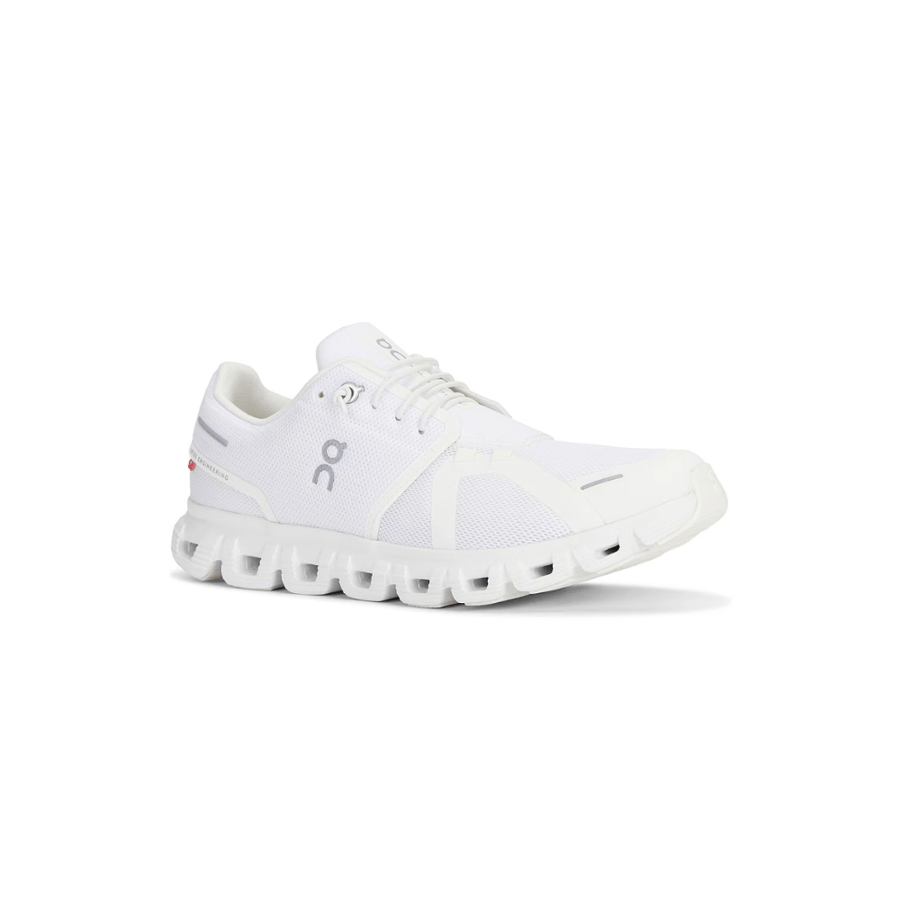 حذاء On Cloud 5 All White – أون كلاود 5 أبيض بالكامل