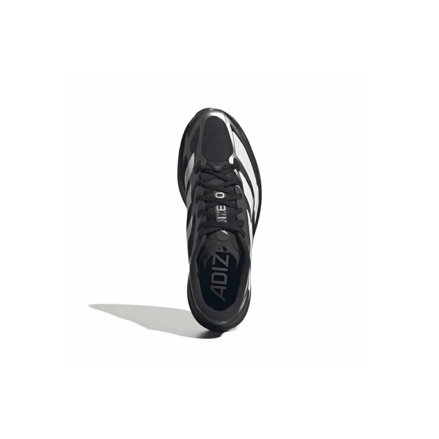 ديداس أديزيرو أسود × أبيض × فضي معدني | حذاء جري  adidas Adizero EVO SL EXO – Core Black / Cloud White / Iron Metallic