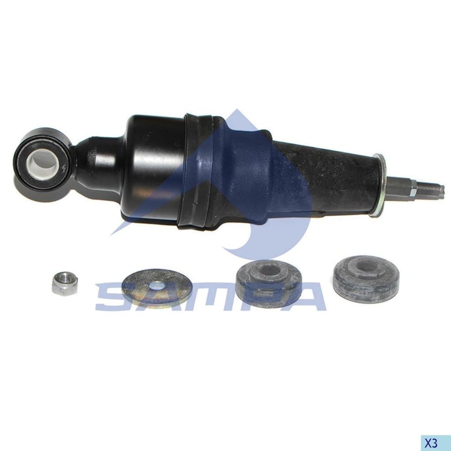 SHOCK ABSORBER WITH AIR BELLOW DAF XF95 مساعد غمارة امامي داف