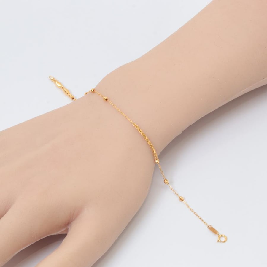 سوارة ذهب ملفتة عيار 21