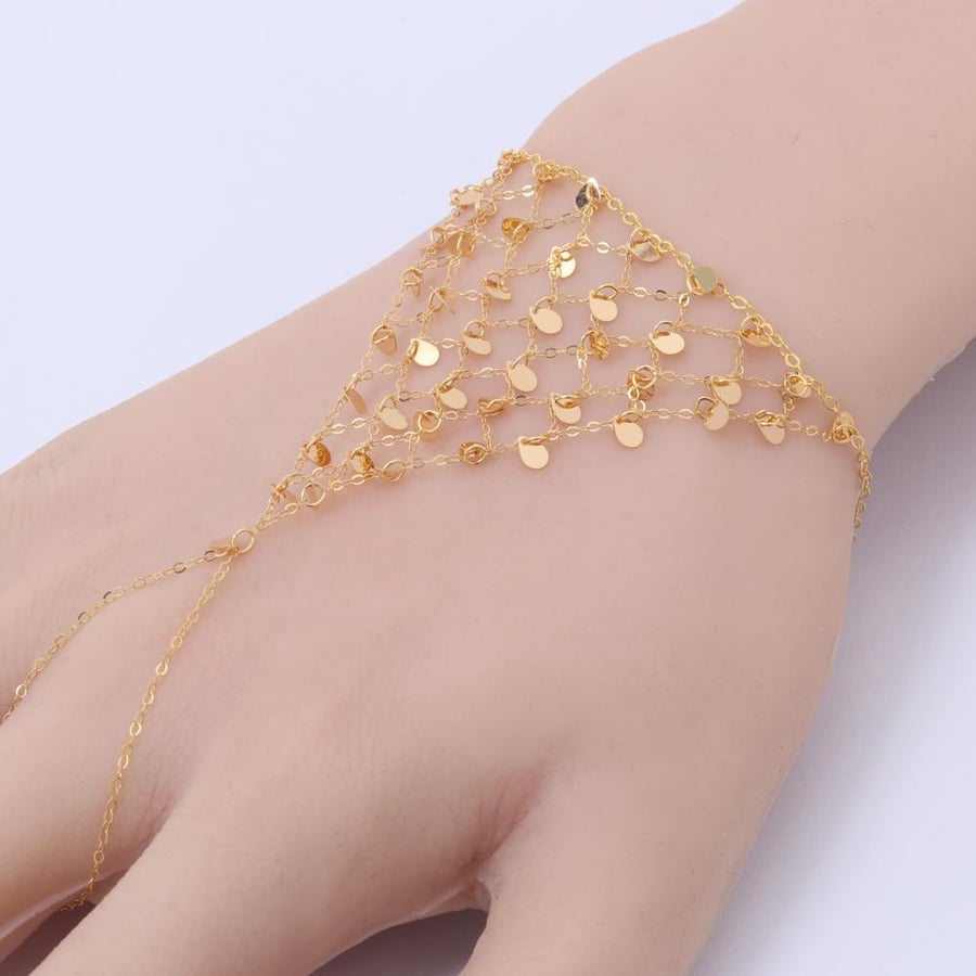 كف ذهب أنيق عيار 21