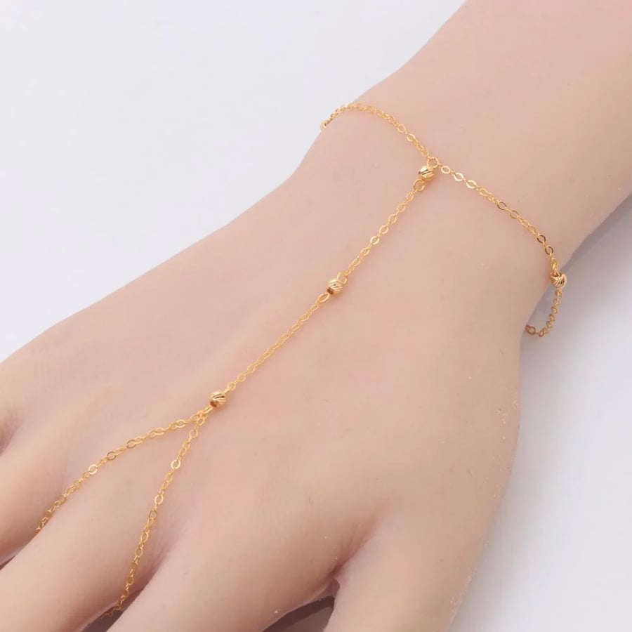 كف ذهب أنيق عيار 21