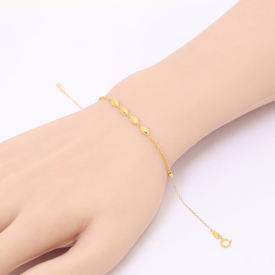 سوارة ذهب ملفتة عيار 21