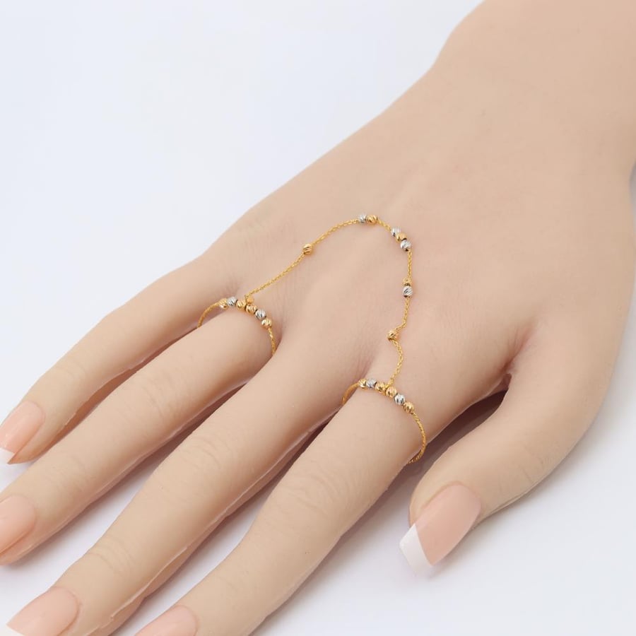 خاتم ذهب أوتار فاخر عيار 21