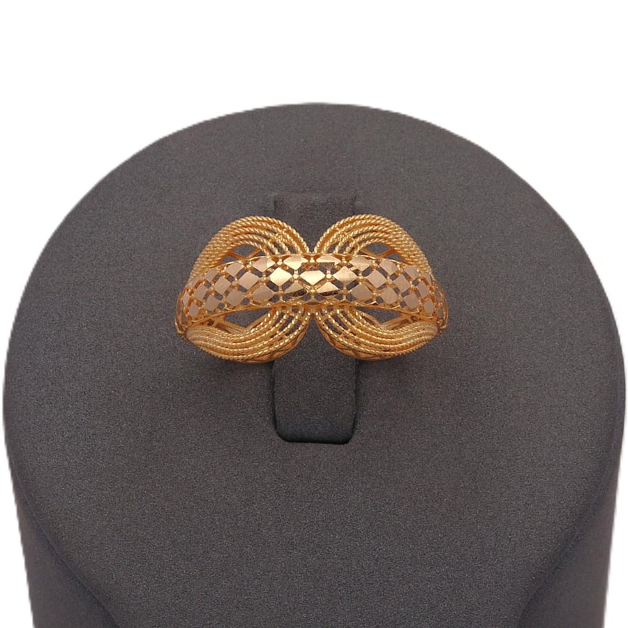 خاتم ذهب أنيق عيار 21