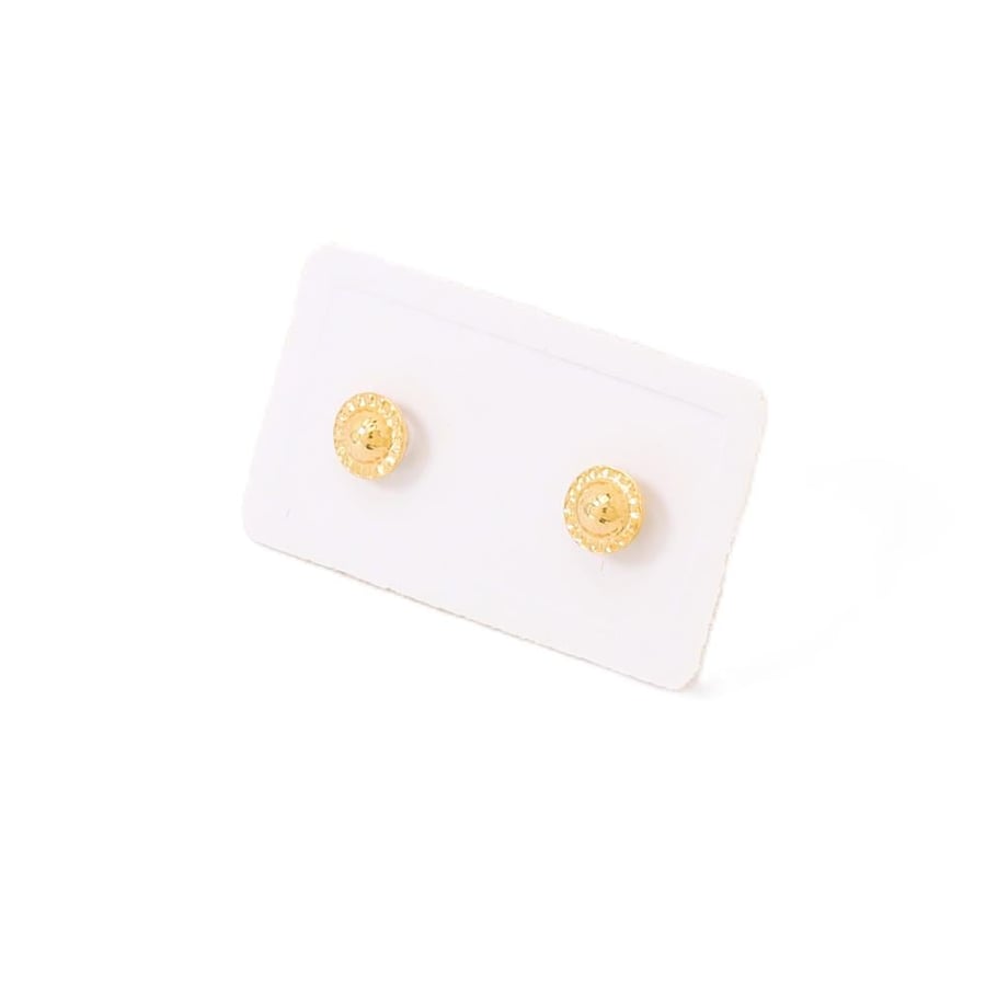 Medical gold earrings