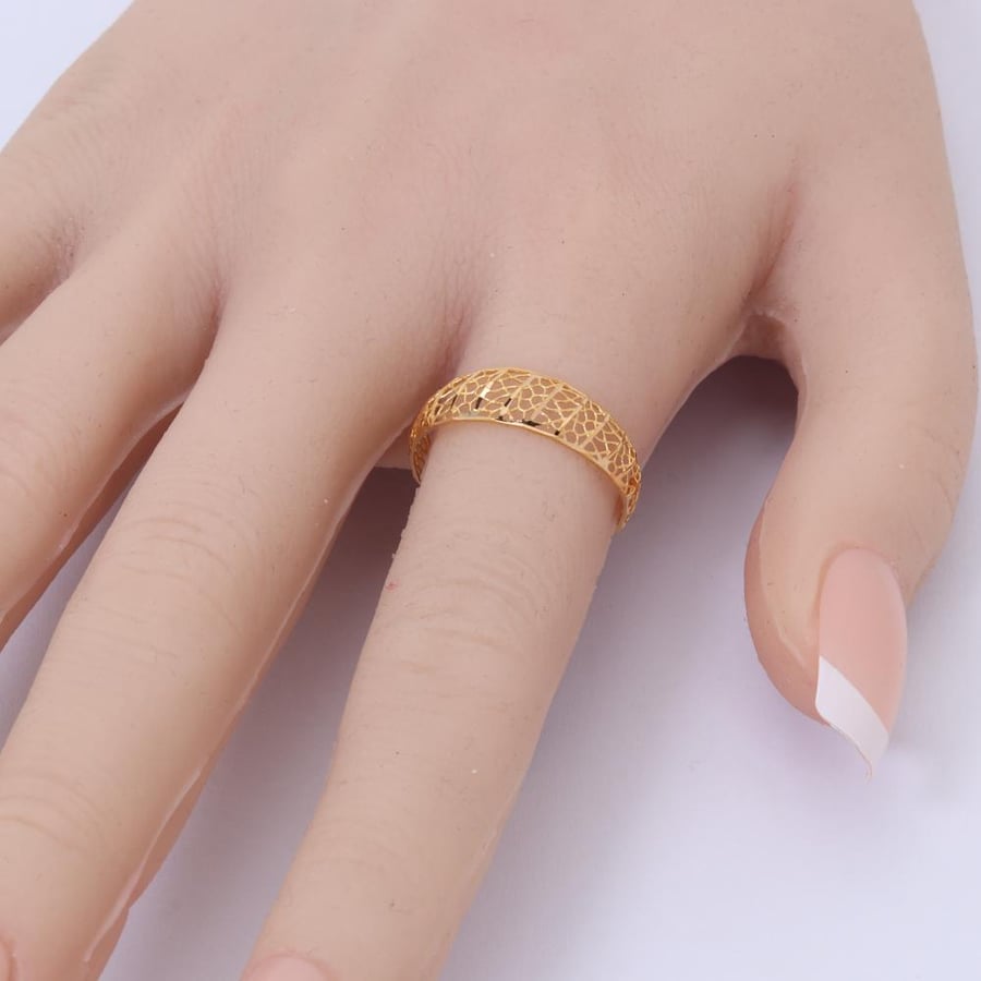 سوارة ذهب عصرية عيار 21