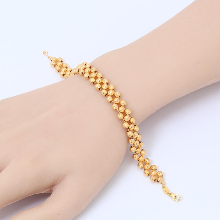 سوارة ذهب فاخرة عيار 21