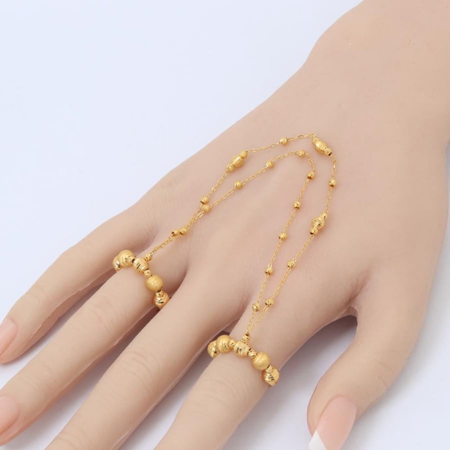 خاتم ذهب أوتار عيار 21