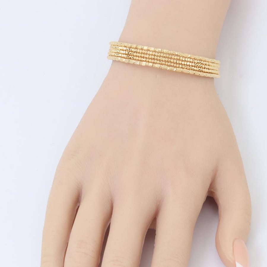 سوارة ذهب فاخرة
