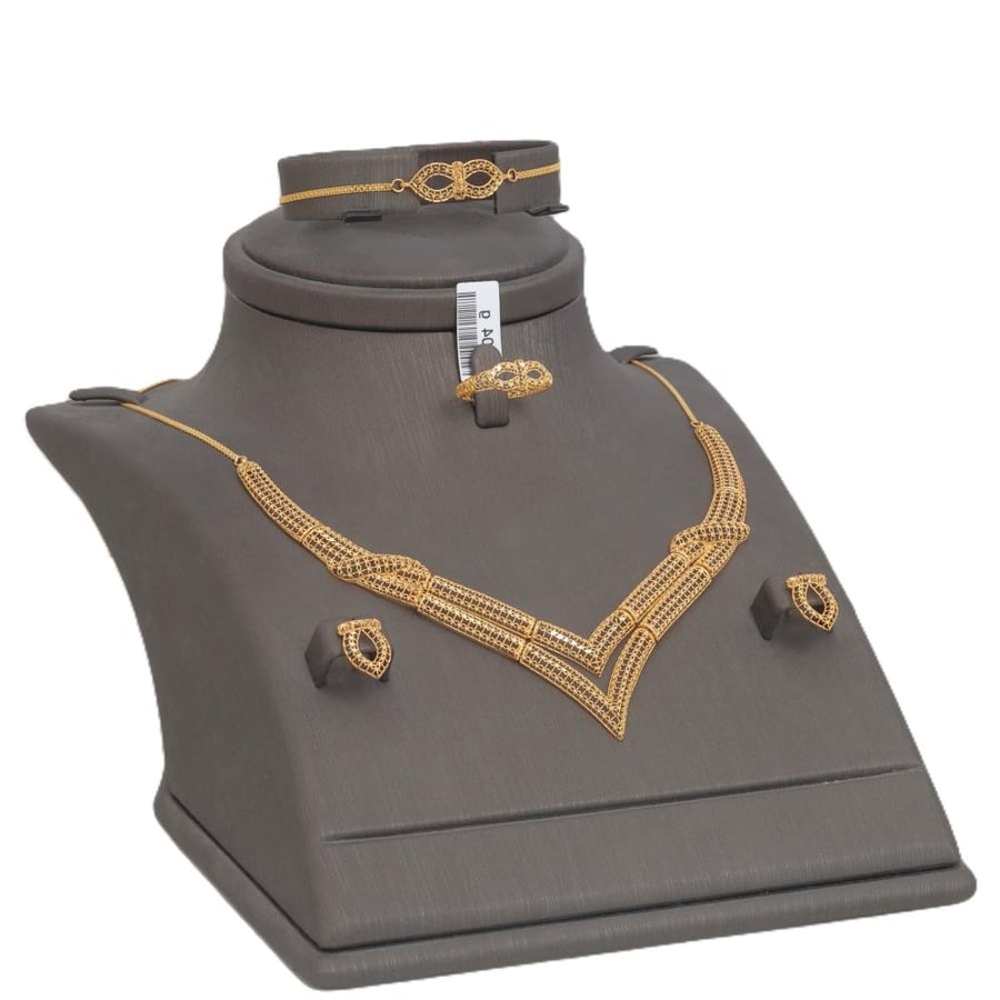 طقم ذهب مميز عيار 21
