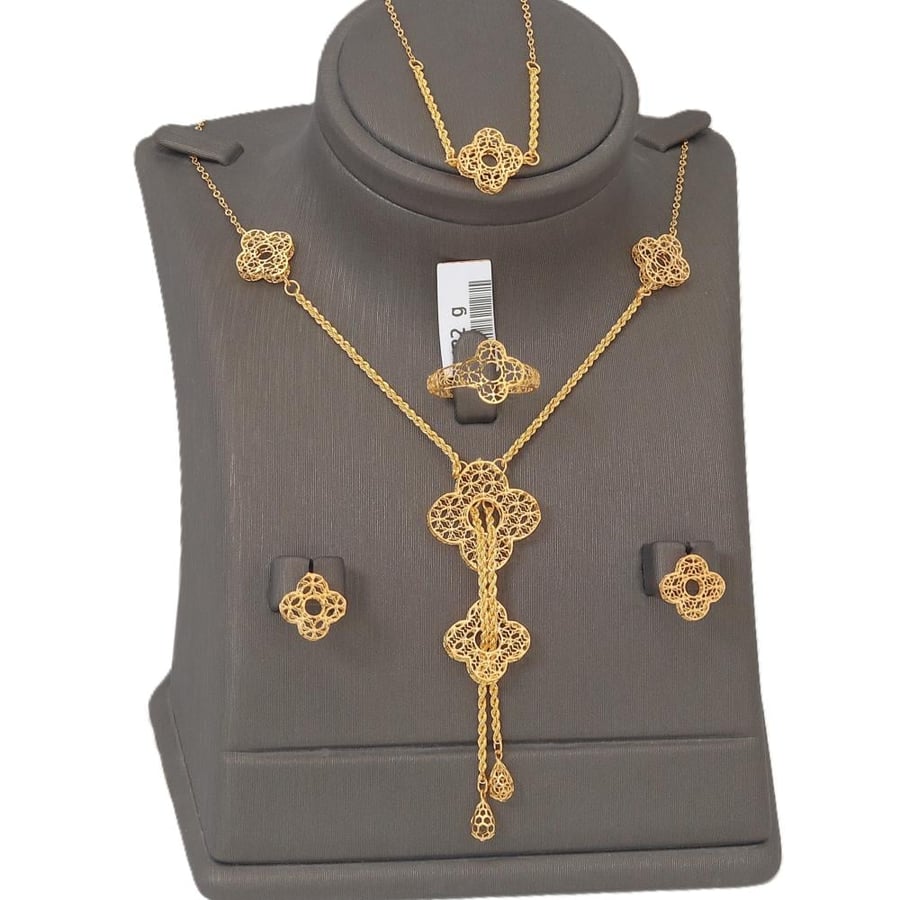 طقم ذهب مميز عيار 21