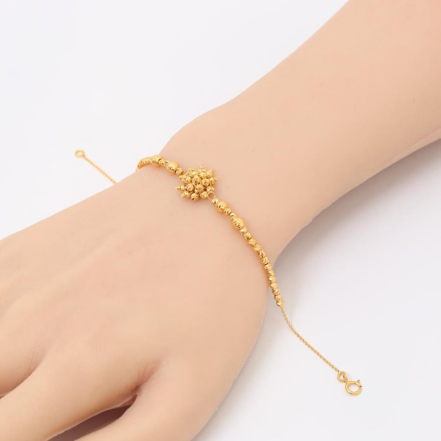 سوارة ذهب شمس عيار 21