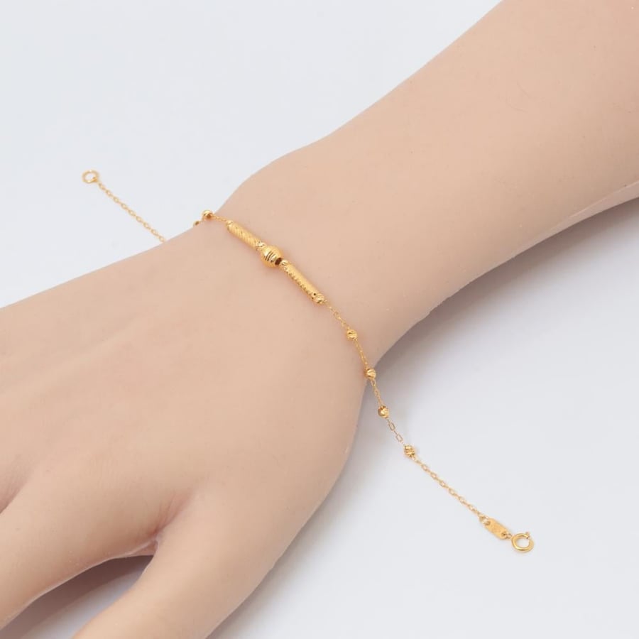 سوارة ذهب ملفتة عيار 21
