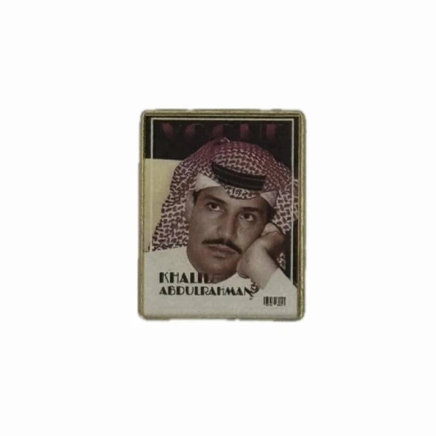 ستكر معدني 3m الفنان خالد عبدالرحمن