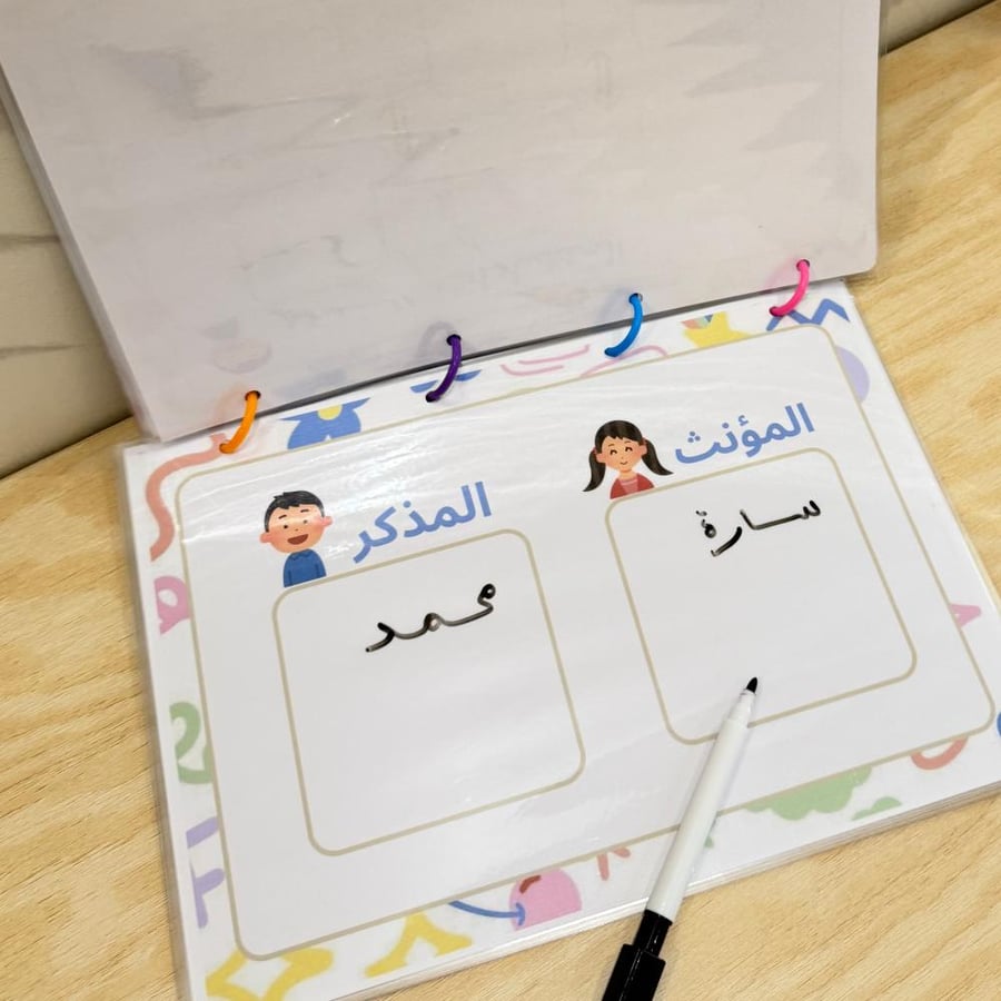 ملزمة القراءة الجهرية ( مع كتابه اسم المعلمة )A4