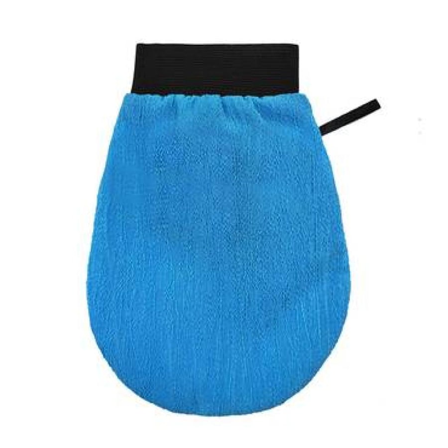 The Moroccan blue loofah – for exfoliation, authentic