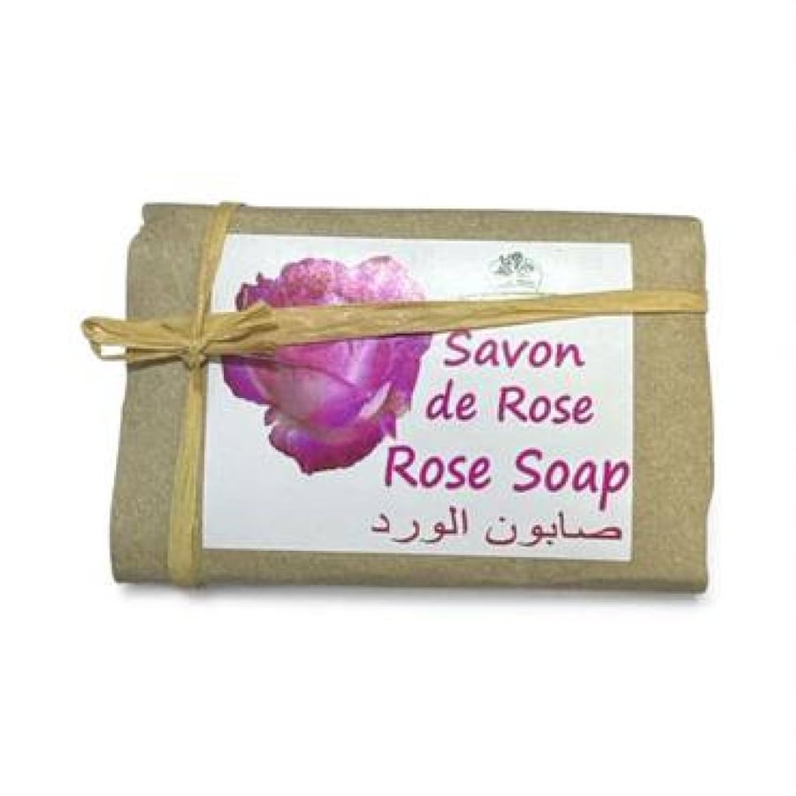 صابون الورد المغربي الطبيعي – Moroccan Rose Soap