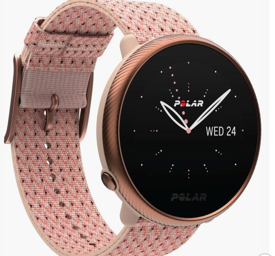 ساعة بولر اجنايت2 (POLAR IGNITE2) حساب النبض والسعرات والخطوات وساعات وجودة النوم ونضام GPS