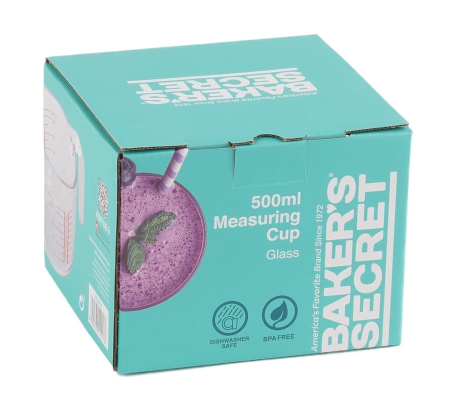 كوب معيار  زجاج حراري بسعة 500ML