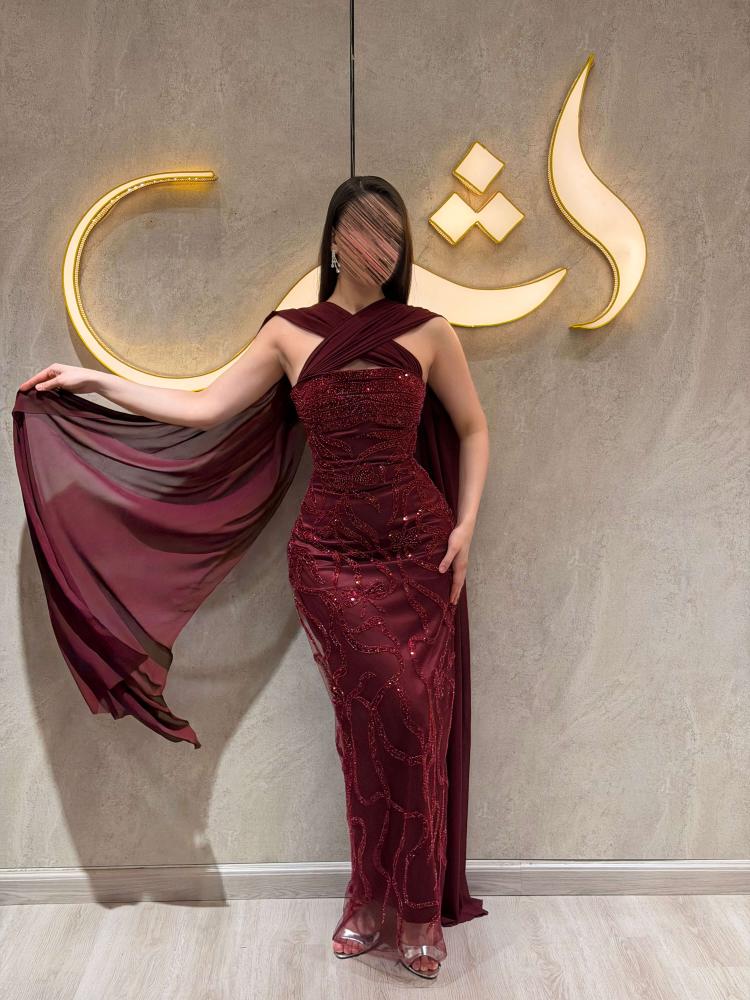 فستان نيروز / نعومة الشيفون