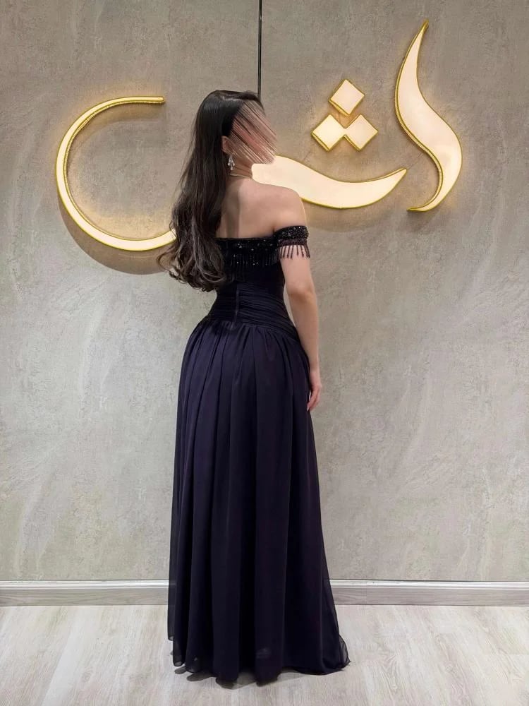 فستان اوشن / جمال واناقه اللون الليلكي