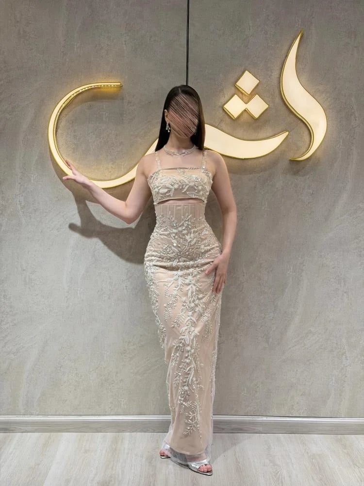 فستان برينا / فخامة الخرز