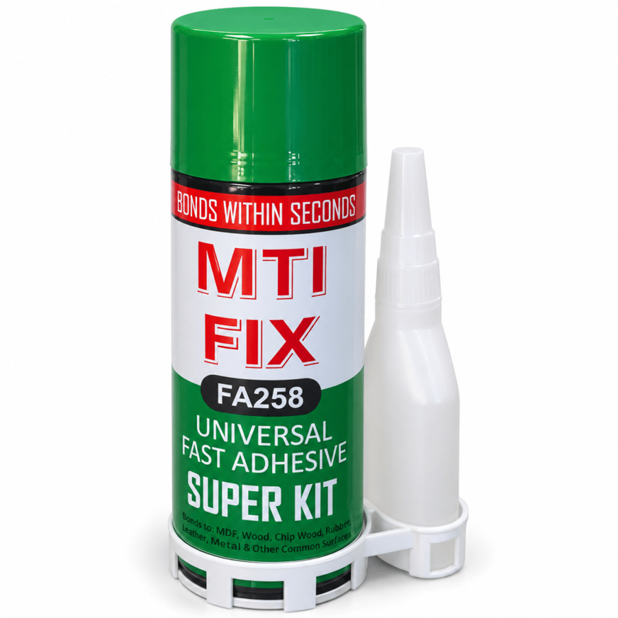 طقم لاصق سريع MTI FIX مع بخاخ مساعد للتثبيت