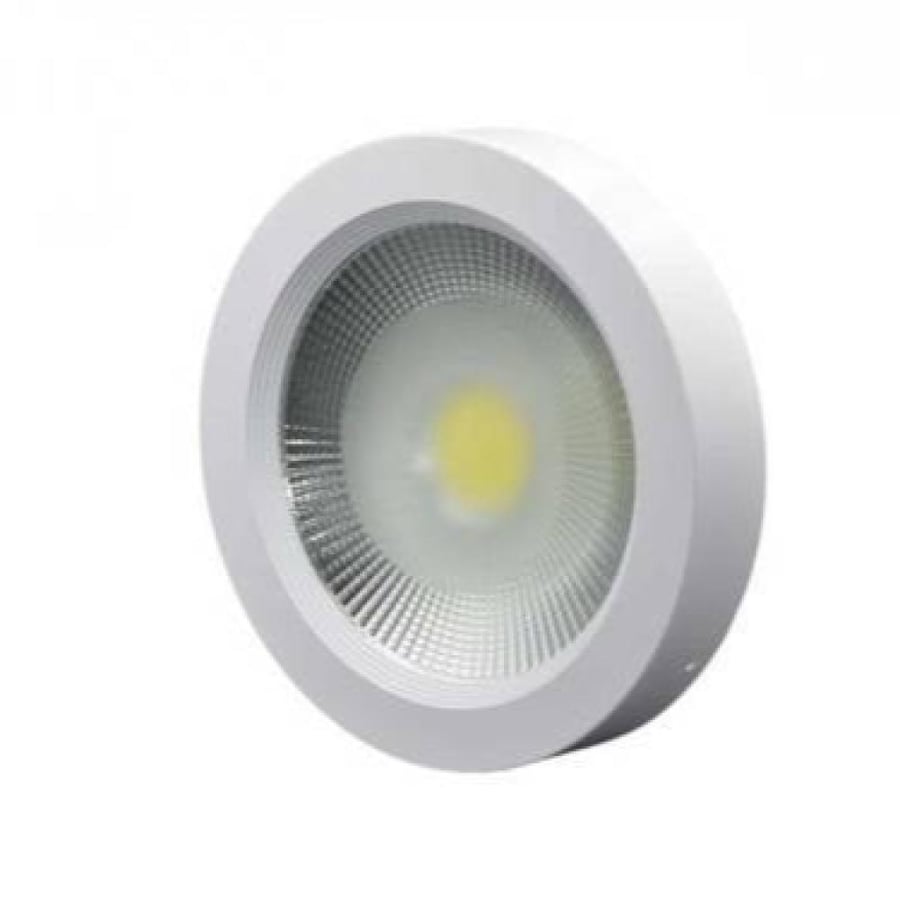 كشاف سقفي LED دائري 30 واط مقاس 20 سم بإضاءة بيضاء