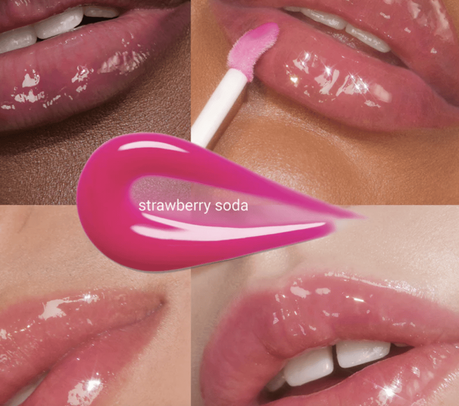 r.e.m glossy balm : strawberry soda