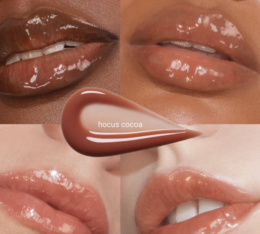 r.e.m glossy balm : hocus cocoa