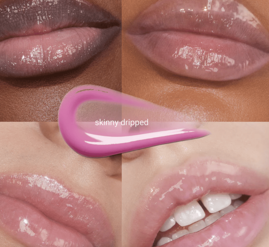 r.e.m glossy balm :  skinny dripped