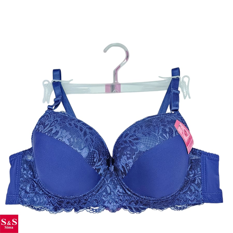 2 قطع سنتيان اسفنج نص كاب دانتيل ماركة S&S SIMA