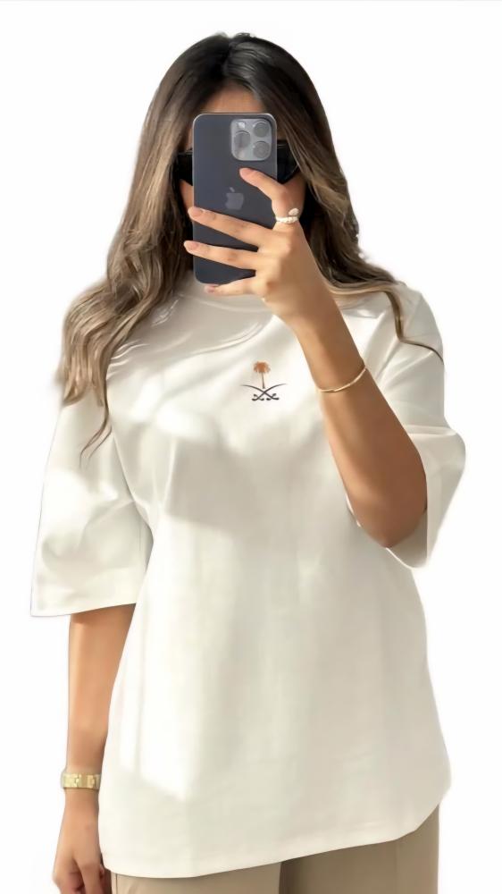 تيشيرت اليوم الوطني خريطه المملكة