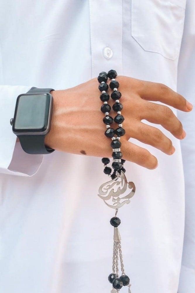 سبحة بالاسم هدايا رجاليه اكسسوارات رجاليه هدية رجالي بالاسم متجر كوين